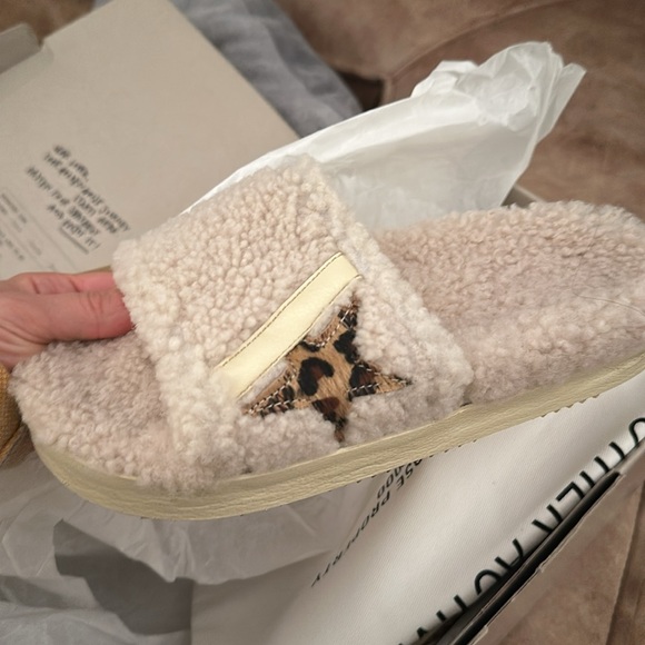 New Golden Goose pool slides 37/7 with animal print star - Picture 5 of 8